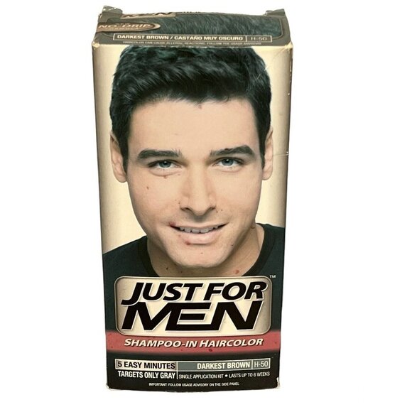 Just For MEN Other - Just for Men Original Formula #H-50 Darkest Brown Shampoo-In Hair Color